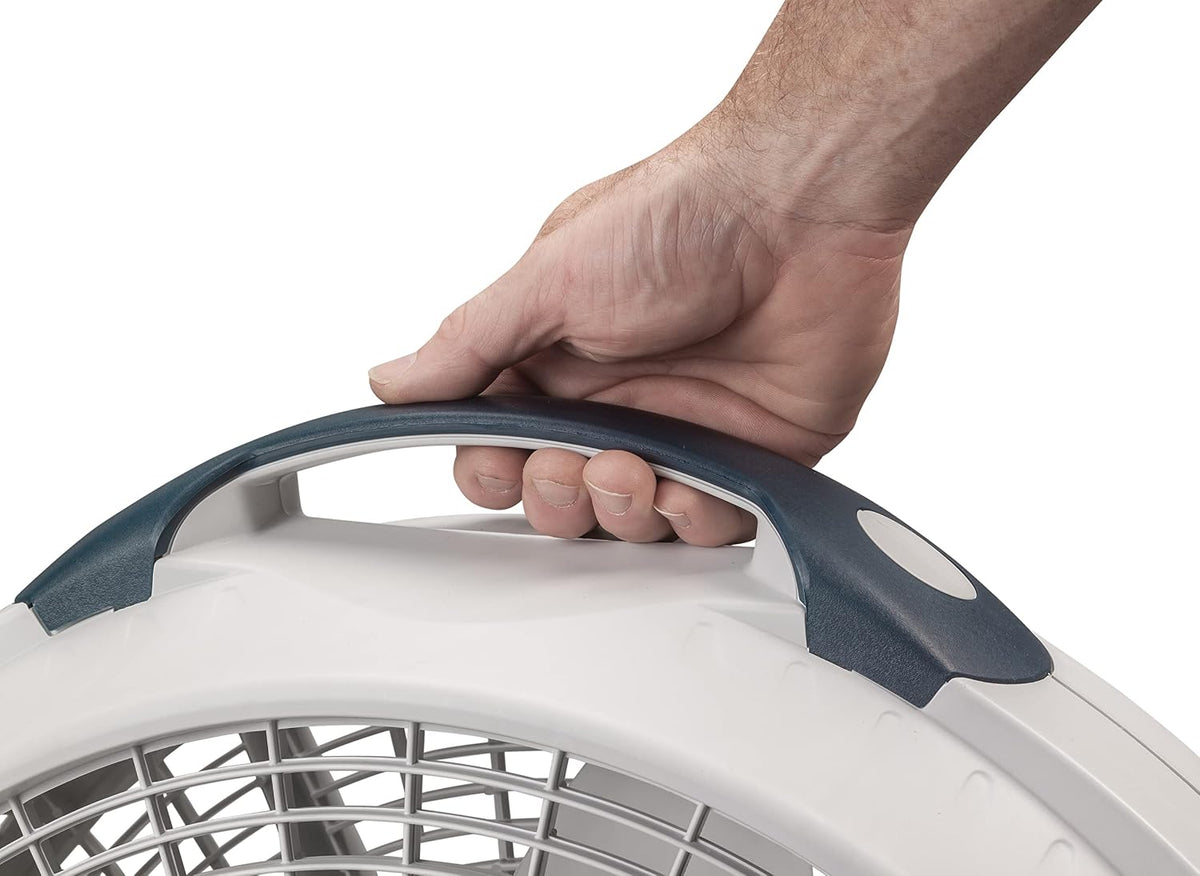 Ventilador Lasko Wind Machine, ventilador circulador de aire con 3...