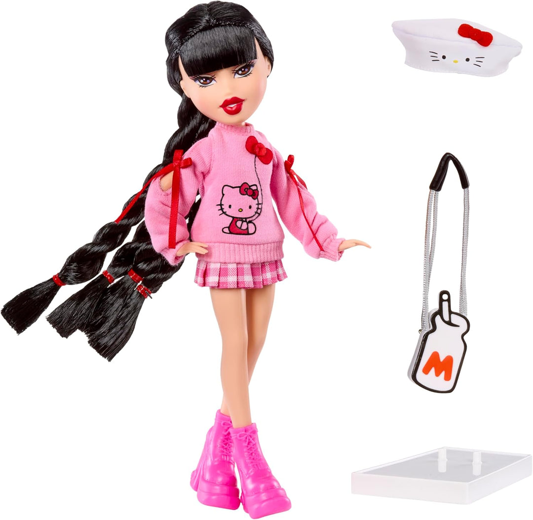 Bratz x Hello Kitty Jade Sanrio Muñeca de Moda con Accesorios
