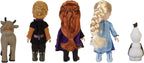 Disney Frozen 2 Set de Regalo de Muñecas Pequeñas - Incluye Elsa, Anna, Kristoff, Olaf y Sven! 6 pulgadas