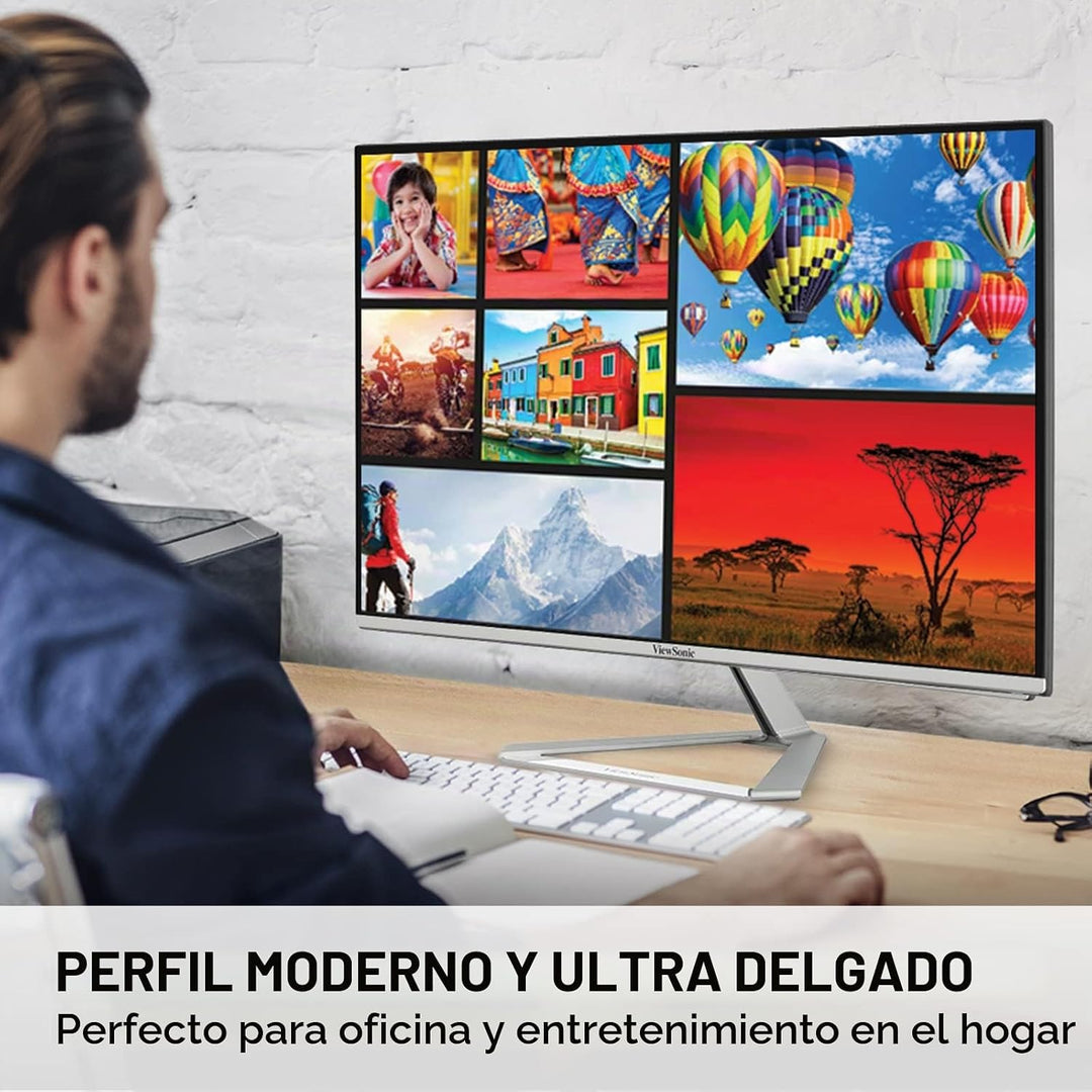 ViewSonic VX2776-4K-MHDU Monitor 4K de 27 pulgadas, IPS con USB-C d...