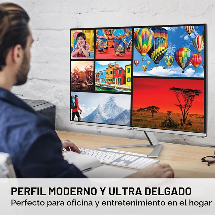 ViewSonic VX2776-4K-MHDU Monitor 4K de 27 pulgadas, IPS con USB-C d...