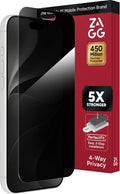 ZAGG Protector de pantalla de privacidad XTR para iPhone 18 Pro Max