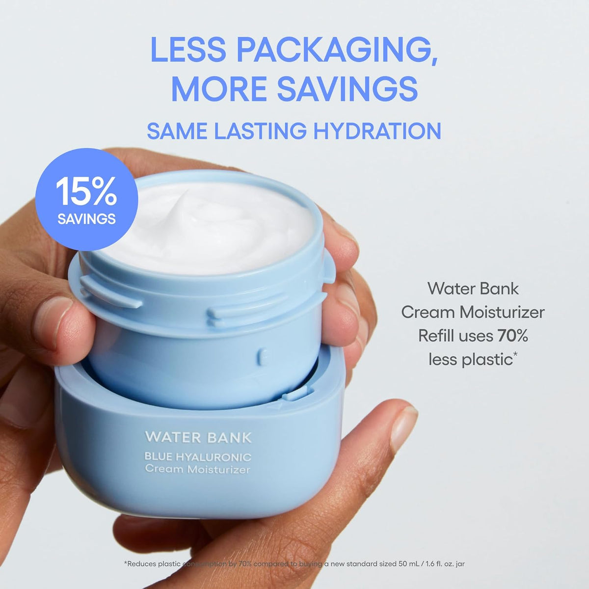 LANEIGE Crema Hidratante Water Bank Azul con Ácido Hialurónico: Cre...