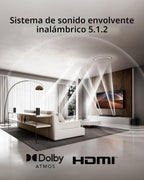 ULTIMEA Skywave X40 5.1.2ch Sound Bar para TV inteligente, Sistema de sonido envolvente