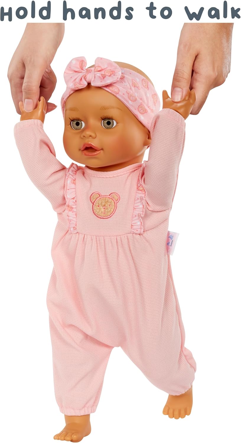 Baby Born Muñeca que Aprende a Caminar Olivia - Ojos Gris-Verdes: C...