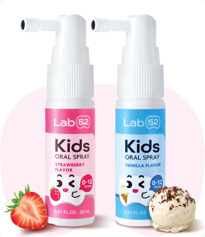LAB52 - Aerosol oral para niños, ayudante de pasta de dientes, xili...