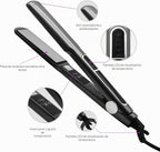 Plancha de pelo de hierro para mujeres, plancha plana pequeña plancha plancha