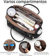 Bagstellar Bolsa de mano para profesora para mujer, bolsa de trabaj...