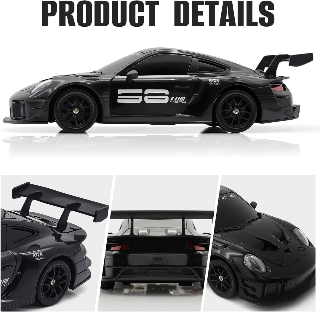 Aka Supaku Coche de deriva a control remoto, 1:24 4WD, vehículo con...