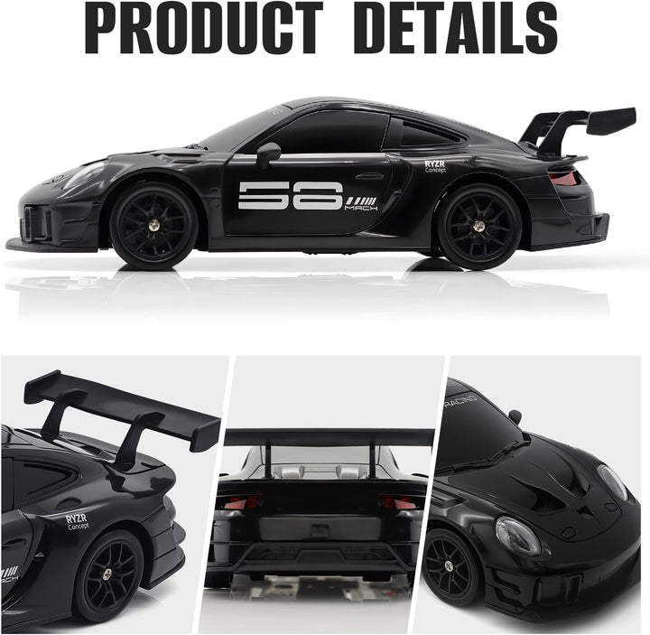 Aka Supaku Coche de deriva a control remoto, 1:24 4WD, vehículo con...