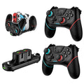 VidPPluing Paquete de 2 Controladores para Switch con Base de Carga para Switch/Lite/OLED