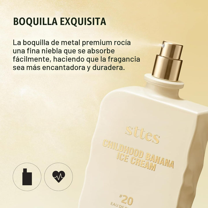 Sttes Perfume #20 para Mujeres \u2013 Helado de Plátano de la Infan...