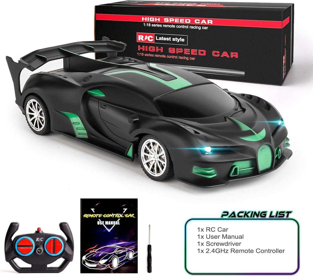 KULARIWORLD Coche de Control Remoto 1\/18 Coches RC de Alta Velocid...