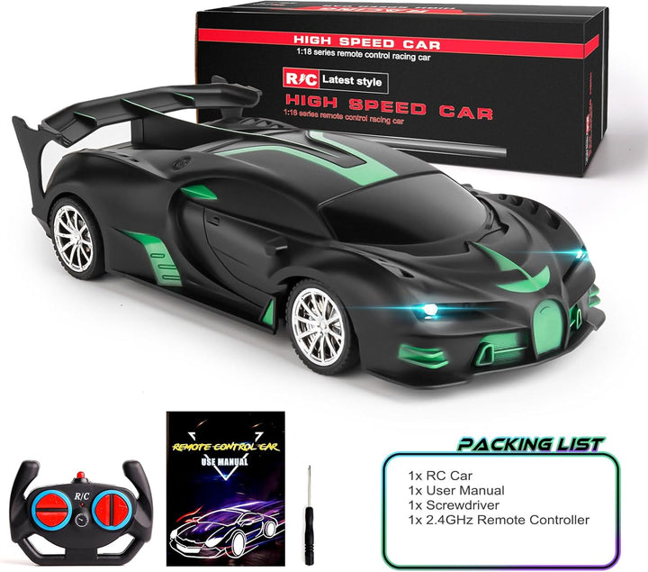 KULARIWORLD Coche de Control Remoto 1\/18 Coches RC de Alta Velocid...
