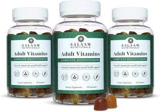 Salaam Nutritionals - Multivitaminas para adultos, gomitas de vitam...