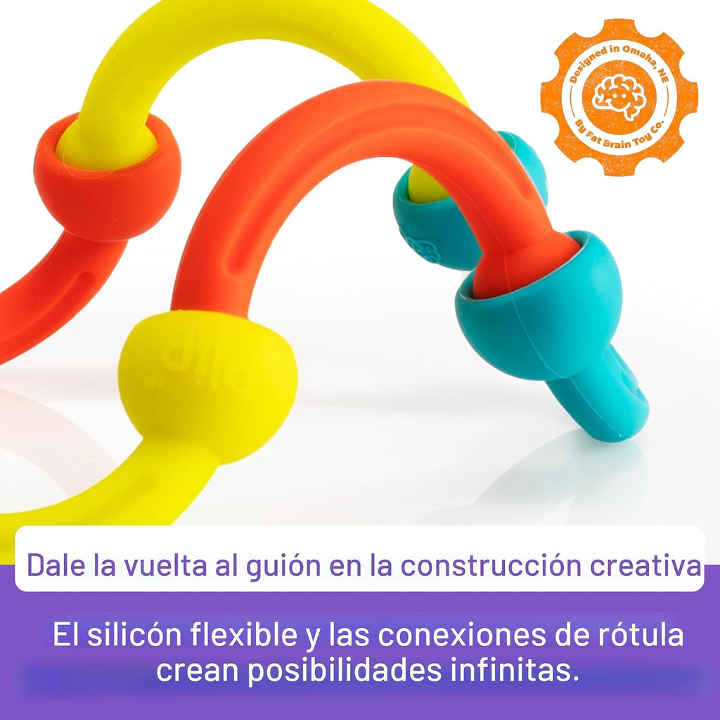 Fat Brain Toys Kit de labios, juguetes de construcción para juegos