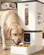 Dispensador Automático de Alimento para Perros de Raza Grande: Capacidad 12L/50 Tazas para Kibble de hasta 20mm