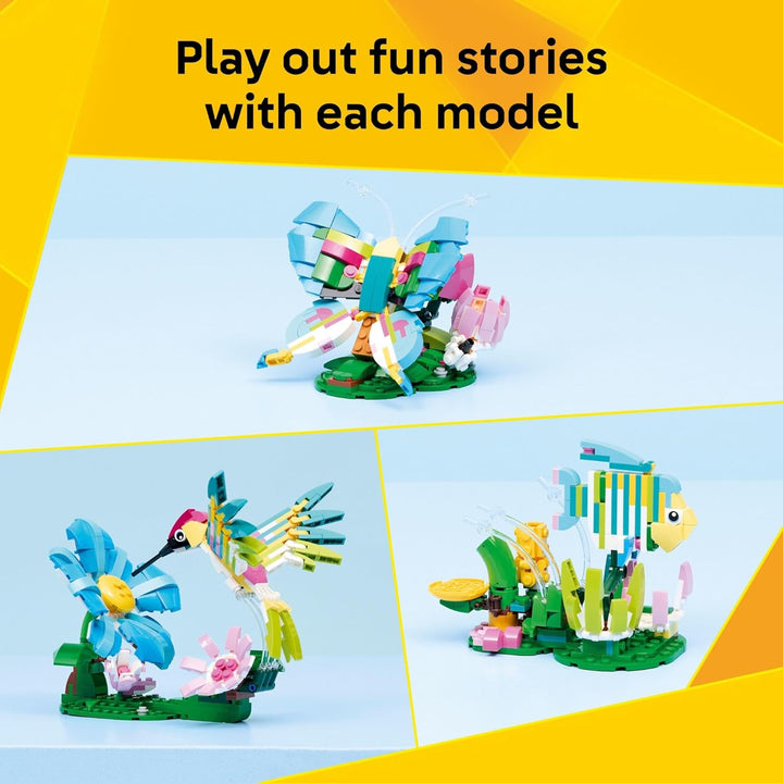 LEGO Creator 3 en 1 Wild Animals colorido juguete de