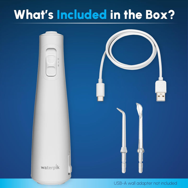 Waterpik Pulse 3100 - Irrigador dental portátil inalámbrico, recarg...