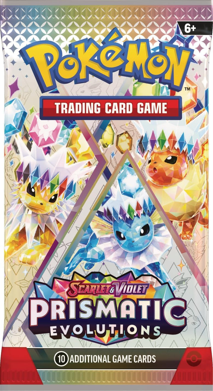 Pokémon TCG: Escarlata y Violeta - Paquete de Refuerzo de Prismatic...