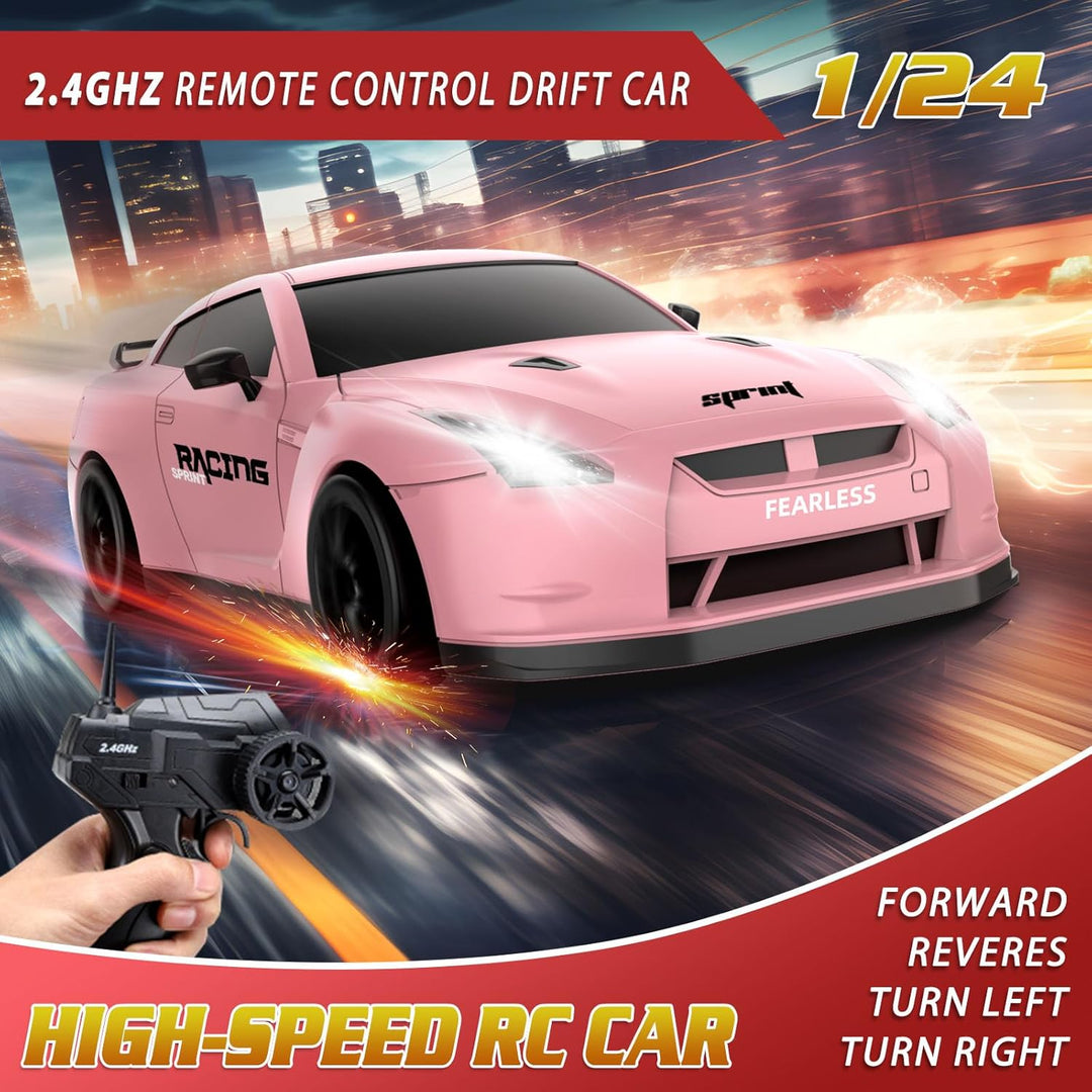 Auto de control remoto RC Drift Car 2.4GHz Escala 1:24 4WD 15KM\/H...