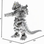 Serie de monstruos de película - Godzilla vs. Mechagodzilla - Mechagodzilla (fuertemente armado), figura de acción de Bandai