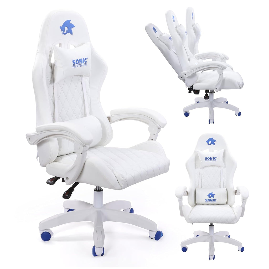 Sonic the Hedgehog - Silla reclinable para juegos con altura ajustable