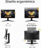 ASUS TUF Gaming Monitor 1080P de 27 pulgadas (VG279QL3A) - Full HD,...