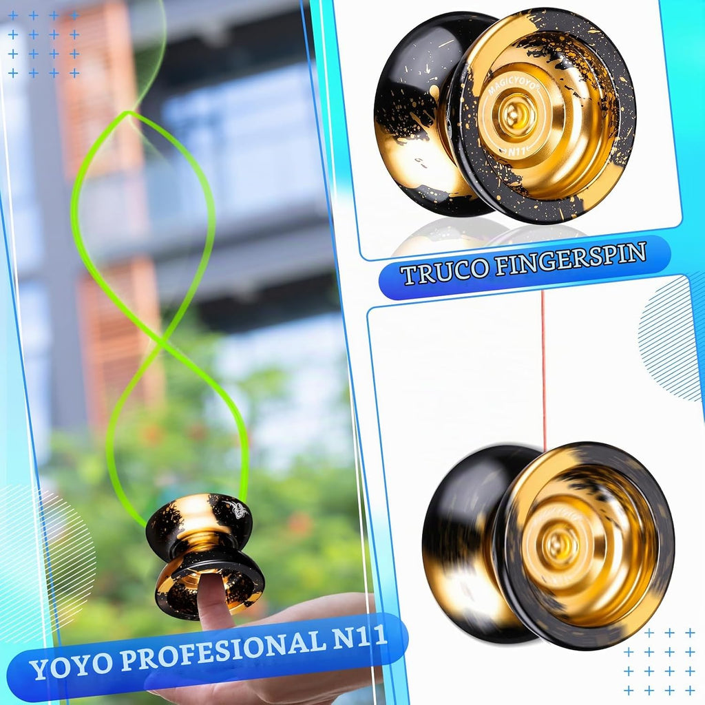 MAGICYOYO Gift Pack de 2 Yoyos - Responsive Yoyo K2 & Unresponsive Yoyo N11