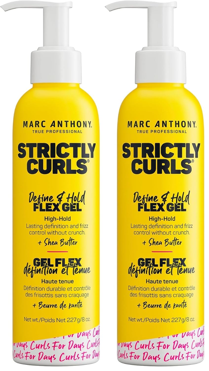 Marc Anthony Gel de peinado para cabello rizado, estrictamente rizo...