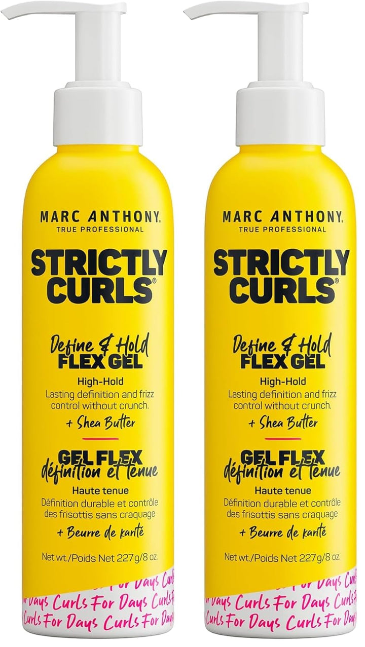 Marc Anthony Gel de peinado para cabello rizado, estrictamente rizo...