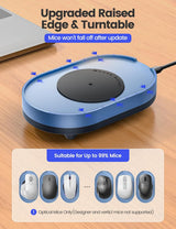 Vaydeer Movedor de mouse indetectable, dispositivo Jiggler de mouse...
