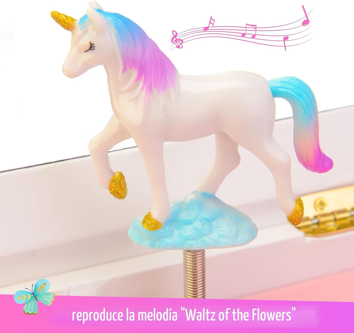 Giggle & Honey® Unicorn Musical Jewelry Box para Girls