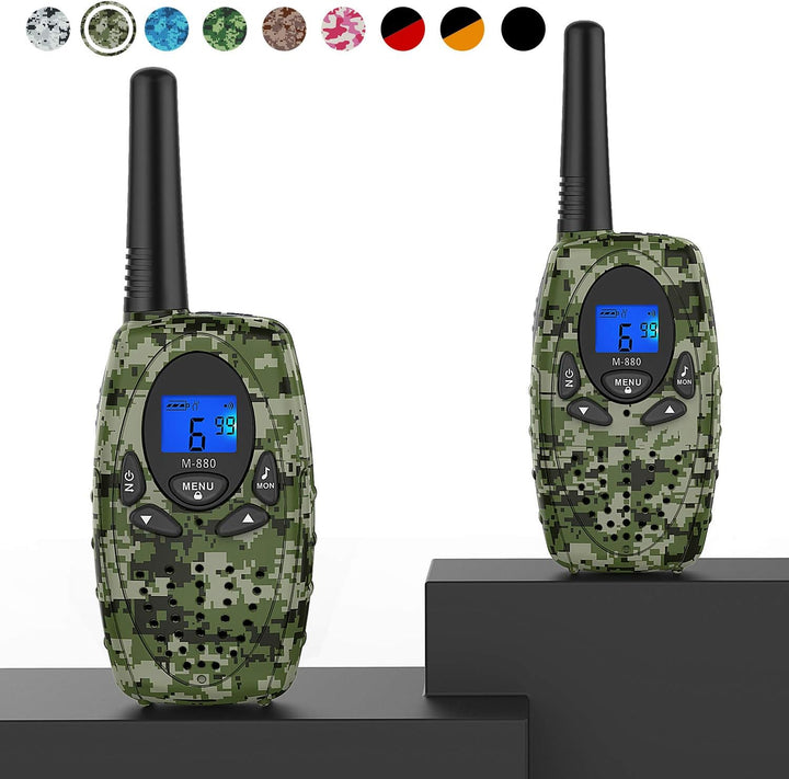 Accesorios de camping para radios de 2 vías, Topsung M880 FRS Walki...