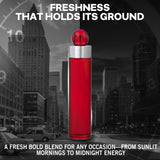 Perry Ellis Eau de Toilette 360 Red para hombres con atomizador, 1....