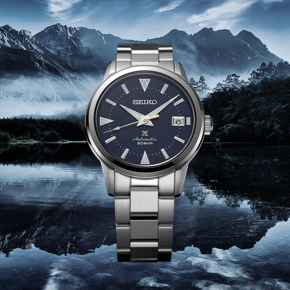 SEIKO Prospex Reloj de Sport 1959 Reinterpretación Acero Inoxidable Azul Automático SPB249