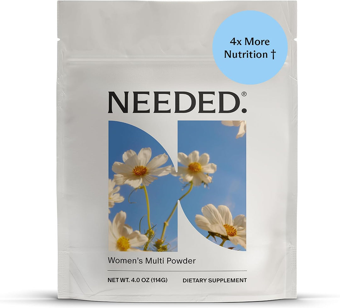 Needed. Multivitamínico en polvo para mujeres con 22 vitaminas, min...