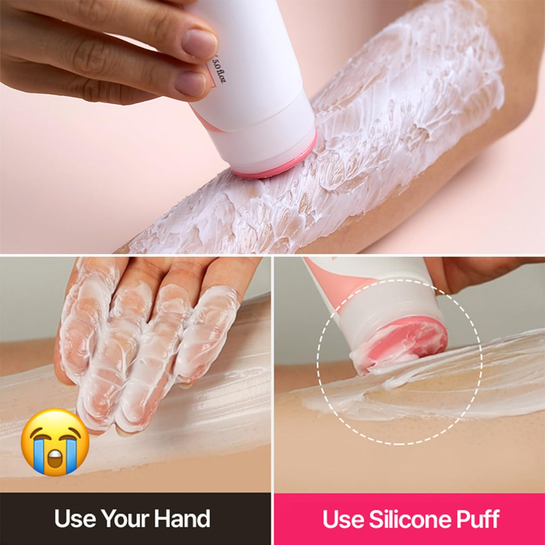 Gel depilatorio sin dolor para el área del bikini, tratamiento para...