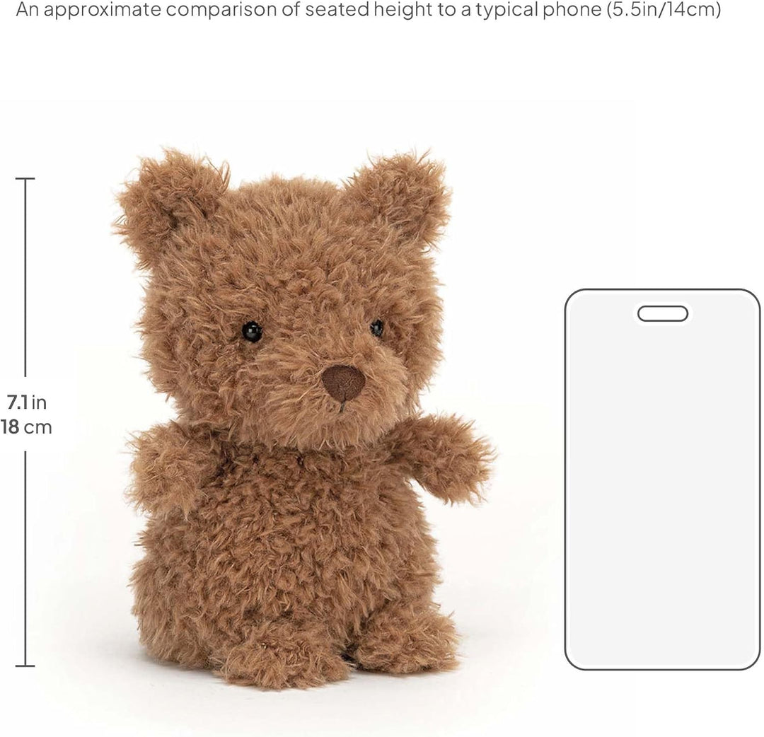 Jellycat Pequeño Oso Animal de peluche de 7 pulgadas, juguete de pe...