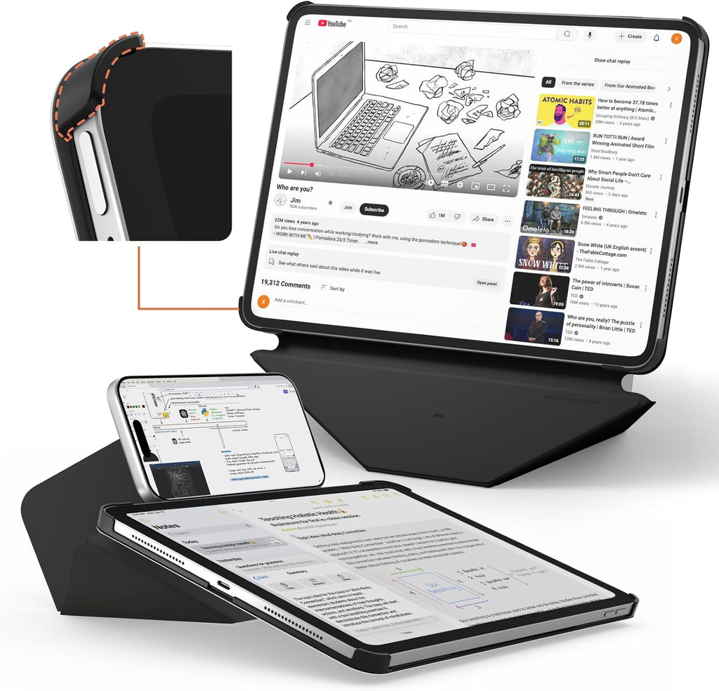 MOFT Dynamic Folio - Funda para iPad Air de 13 pulgadas M4/M3/M2