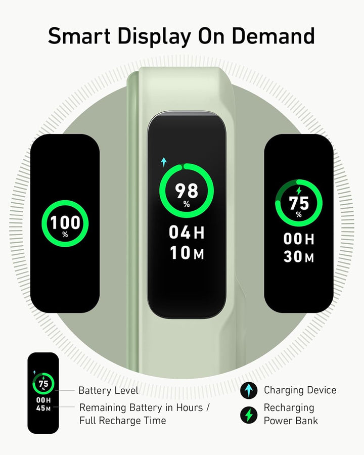 Anker MagGo Power Bank, Qi2 certificado 15 W cargador portátil ultr...