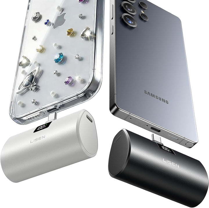 Mini cargador portátil USB C de 7000 mAh, artículos esenciales de v...