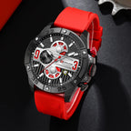 Relojes de Moda para Hombres, Estilo Fashion, Panto Análogo Cuadrado Grande para Hombres