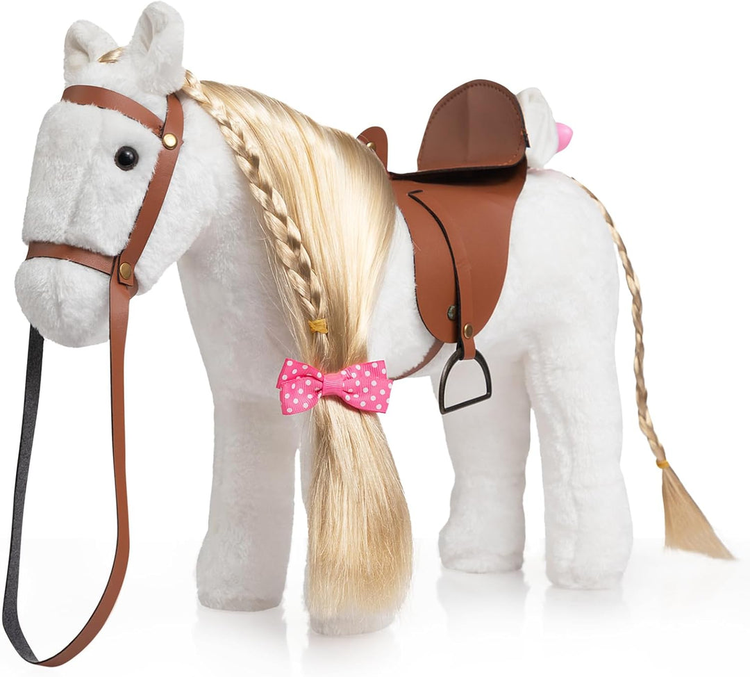 HollyHOME Caballo de Peluche, Juguete de Peluche Bonito, Juguetes d...
