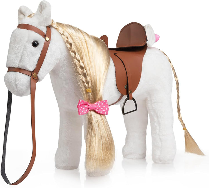 HollyHOME Caballo de Peluche, Juguete de Peluche Bonito, Juguetes d...