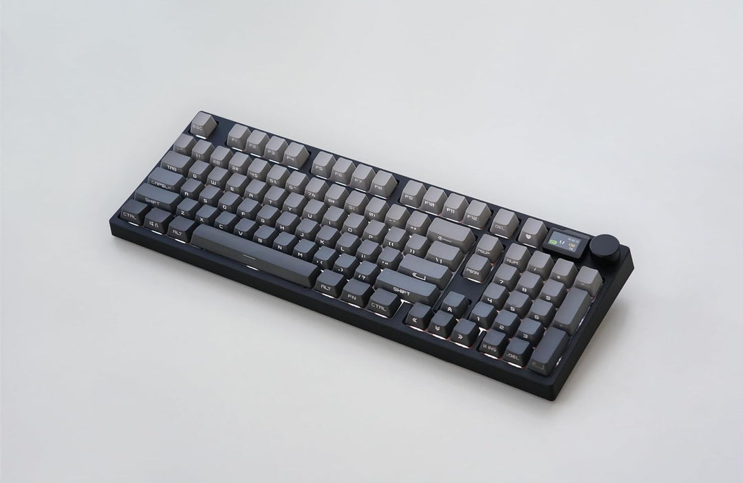 NJ98 Teclado mecánico inalámbrico personalizado con perilla de pant...