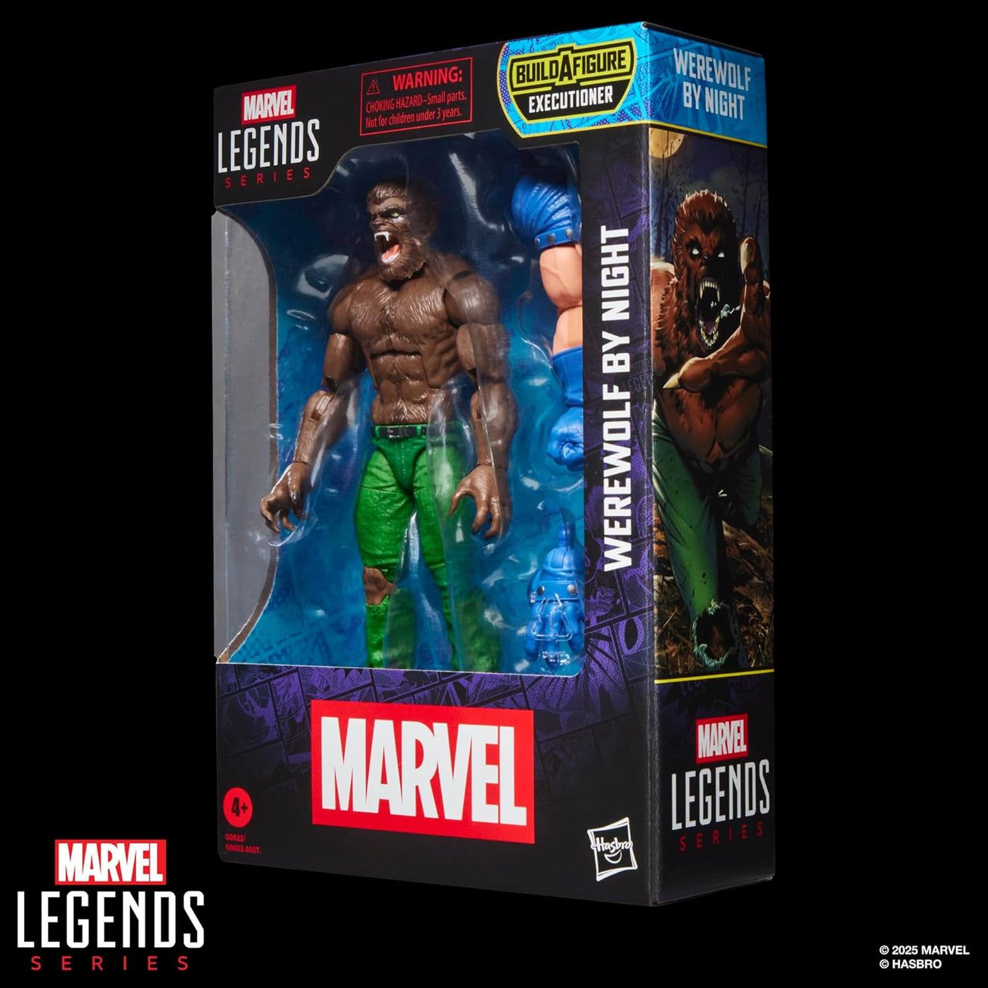 Serie Marvel Legends Hombre Lobo de la Noche Figura de