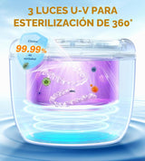 Househerb Limpiador ultrasónico de retenedor, cápsula de limpieza d...