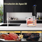 NKBIRD WIFI Sous Vide Cooker ISV-100W, 1000 vatios de calentamiento rápido con aplicación gratuita