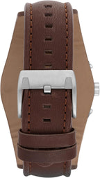 Reloj cronógrafo de cuarzo Fossil Coachman en cuero para hombre